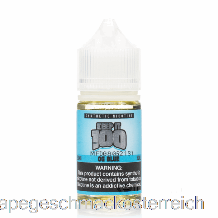 Und Blaue Salze – 100 – 30 Ml, 50 Mg Vape-Geschmack